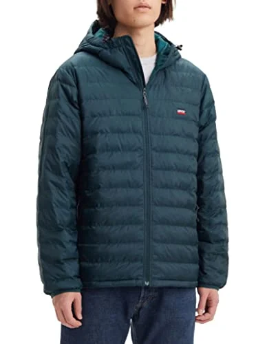 Oferta Ropa: Levi's Presidio Packable Chaqueta, Verde (Greens), L para Hombre