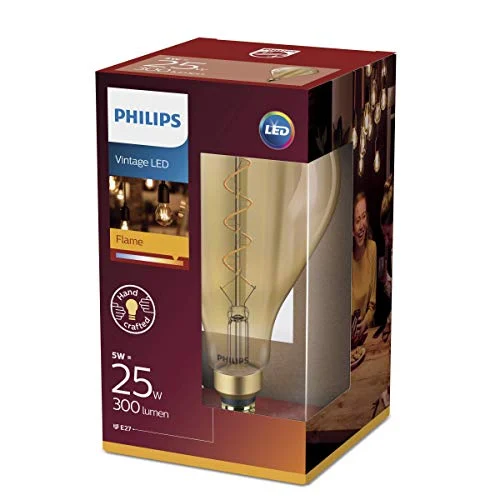 Oferta Casa: Philips Bombilla Decorativa LED E27, 5 W