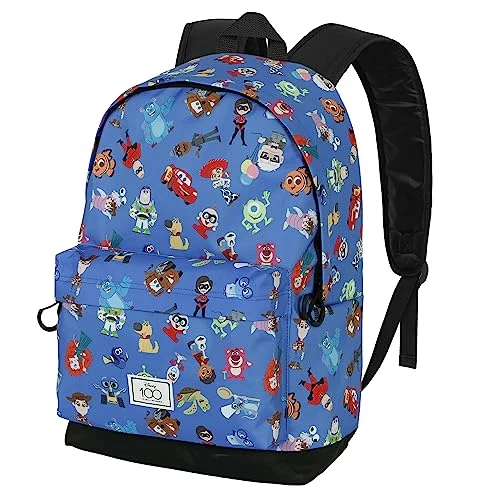 Oferta Equipaje: Disney 100 Family-Mochila HS FAN 2.0, Azul, 30 x 41 cm, Capacidad 22 L