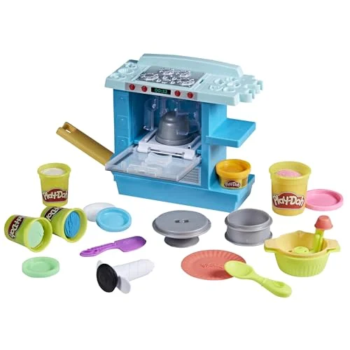 Oferta Juguete: Play-Doh Set Gran Horno de Pasteles Kitchen Creations para niños a Partir de 3 años y con 5 Botes de plastilina no tóxica