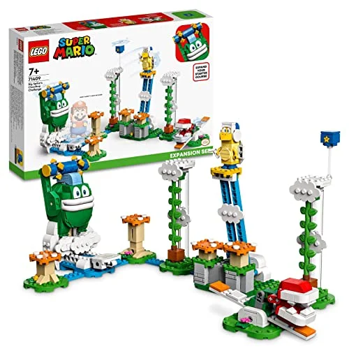 Oferta Juguete: LEGO 71409 Super Mario Set de Expansión: Desafío en Las Nubes del Gran Spike, Juguete Mario Bros de Construcción, Coleccionable, Combinar con Pack Inicial