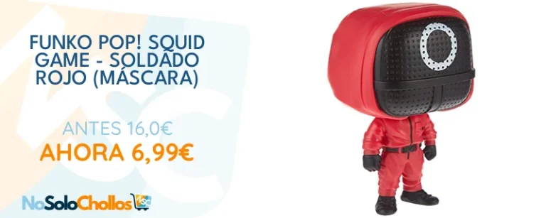 Oferta Juguete: Funko Pop! TV: Squid Game - Red Soldier - (Mask) - el Juego del Calamar - Figura de Vinilo Coleccionable - Idea de Regalo- Mercancia Oficial - Juguetes para Niños y Adultos - TV Fans