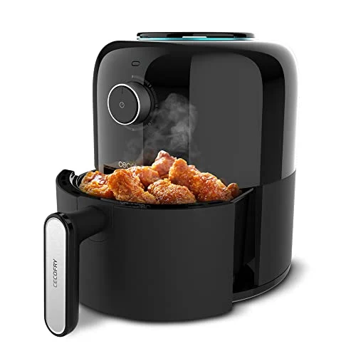 Oferta NoSoloChollos Cocina: NoSoloChollos Cecotec Freidora sin Aceite de 2,5 L de Aire Caliente Cecofry Pixel 2500. 1000 W, Dietética, Manual y Compacta, Temporizador, Control de Temperatura, Tecnología PerfectCook, Pies Anti-deslizantes