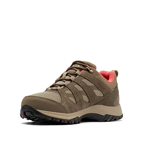 Oferta NoSoloChollos Zapatos: NoSoloChollos Columbia REDMOND III WATERPROOF Zapatillas De Senderismo Y Trekking impermeables Mujer , Marrón (Pebble x Red Coral), 37 EU