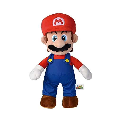 Oferta NoSoloChollos Juguete: NoSoloChollos SIMBA TOYS ESPAÑA, S.L. Peluche Gigante de Mario Super Mario 50 cm