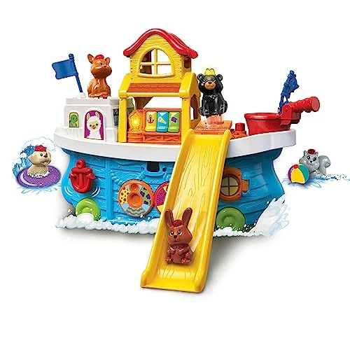 Oferta NoSoloChollos Juguete: NoSoloChollos VTech - Arca de Baby animalitos Todos abordo, Juguete de arrastre, Playset interactivo para niños +1 año, Modo barco y modo casa, Versión ESP