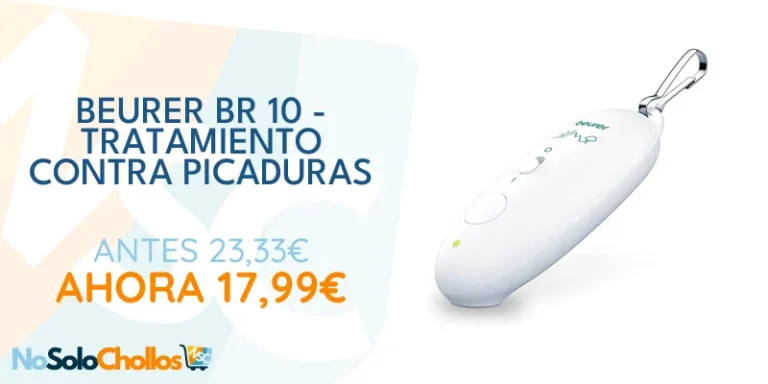Oferta Aparatos para el cuidado personal: Beurer BR 10 Aparato contra picaduras de insectos, para el tratamiento de mordeduras y picaduras de insectos, curador de picaduras contra el picor y la hinchazón, Color Blanco, Diseño compacto