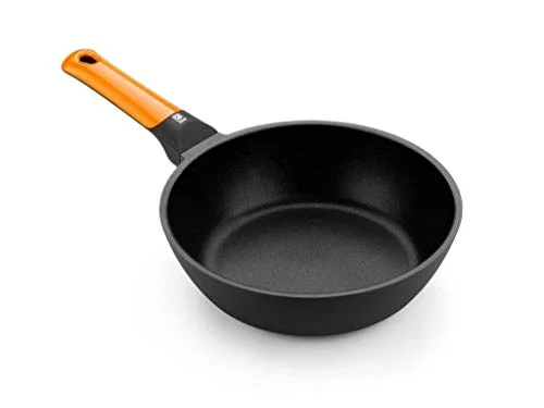 Oferta NoSoloChollos Casa: NoSoloChollos BRA Efficient Orange Sartén Honda 20 cm, Aluminio Fundido con Antiadherente Platinum Plus, honda, Apta para Todo Tipo de cocinas incluida inducción, Libre de PFOA