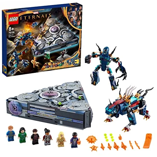 Oferta NoSoloChollos Juguete: NoSoloChollos LEGO 76156 Marvel Ascenso de Domo, Juguete de Construcción de Nave Espacial de Superhéroes de la película Los Eternos con 2 Figuras
