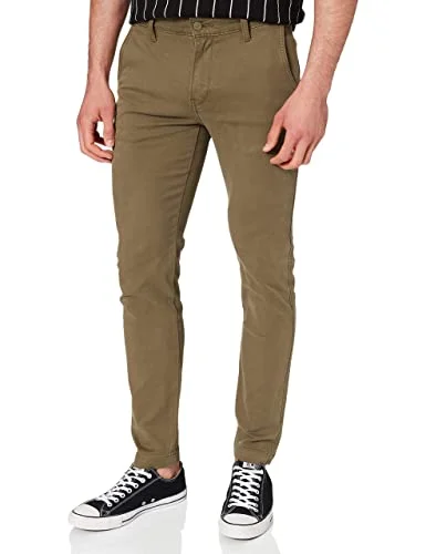 Oferta NoSoloChollos Ropa: NoSoloChollos Levi's Xx Chino Slim Ii Pantalones, Bunker Olive Shady Gd B, 32W / 32L para Hombre