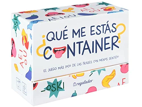 Oferta NoSoloChollos Juguete: NoSoloChollos Regalador Qué me estás Container? El Juego más Loco de Las Frases con Menos Sentido