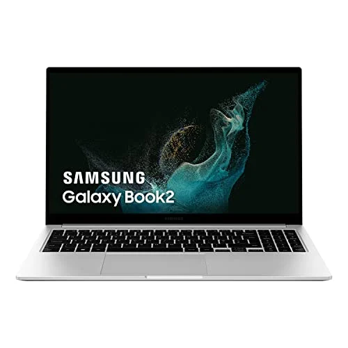Oferta NoSoloChollos Ordenador personal: NoSoloChollos SAMSUNG Galaxy Book2 - Ordenador Portátil de 15,6" Full HD, 8 GB RAM, 521 GB NVMe SSD, Intel Core i5-1235U 12th Gen, Intel Iris Xe, Windows 11 Home, Plata - Teclado QWERTY Español