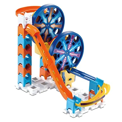 Oferta NoSoloChollos Juguete: NoSoloChollos VTech - Marble Rush Fun Fair Set Electronic M200E, Circuito de canicas Interactivo y Juguete de construcción para niños +4 años, Dos norias electrónicas y más Accesorios, Versión ESP