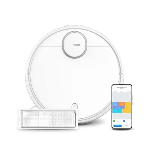 Oferta NoSoloChollos Cocina: NoSoloChollos Xiaomi Robot Vacuum S12 - Robot Aspirador y fregasuelos con Sistema Inteligente de navegación láser (LDS), succión de 4000 Pa, rutas de Limpieza en Zigzag, Blanco