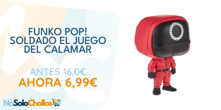 Oferta Juguete: Funko Pop! TV: Squid Game - Red Soldier - (Mask) - el Juego del Calamar - Figura de Vinilo Coleccionable - Idea de Regalo- Mercancia Oficial - Juguetes para Niños y Adultos - TV Fans