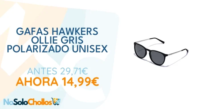 Oferta Ropa: HAWKERS Ollie Gafas, Gris Polarizado, Negro CT, Talla única Unisex Adulto