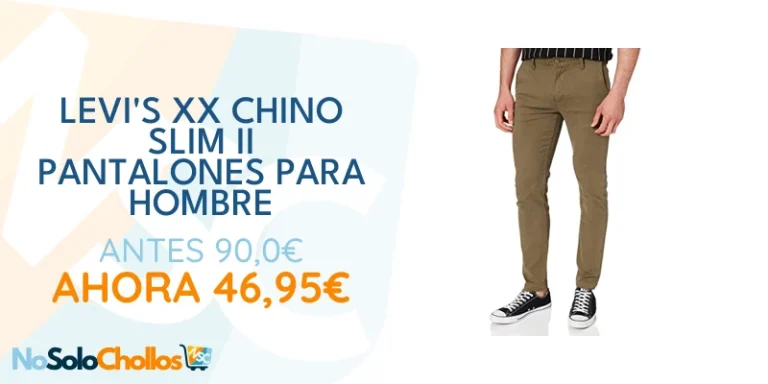 Oferta Ropa: Levi's Xx Chino Slim Ii Pantalones, Bunker Olive Shady Gd B, 32W / 32L para Hombre
